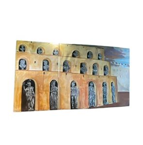 Italian 1970’s decorative paintings