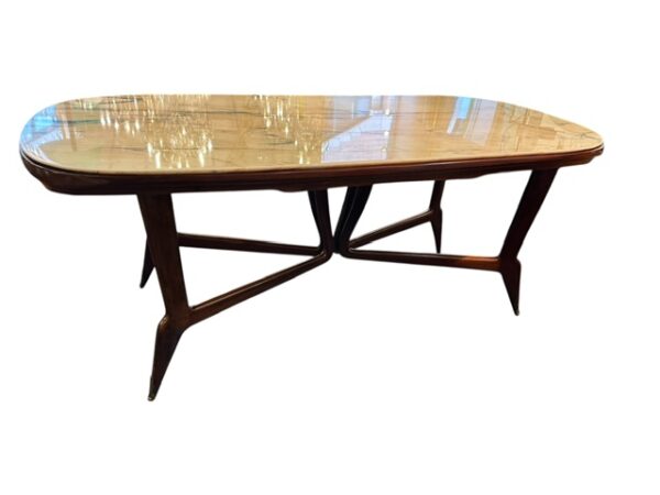 Italian 1935-40’ Onyx top dining table by Ambrogio Tagliabue