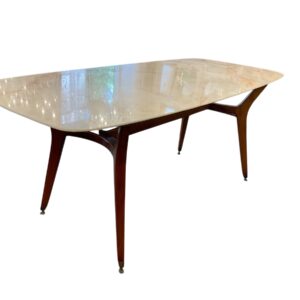Italian 1950's Onyx top dining table