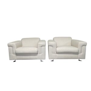 Italian 1950's amazing pair of armchairs by Osvaldo Borsani stamped Tecno