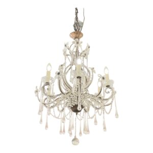 Maison Bagues 1940's Crystal drops chandelier