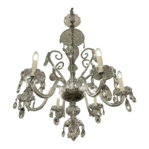 French 1920-30's Baccarat Crystal chandelier